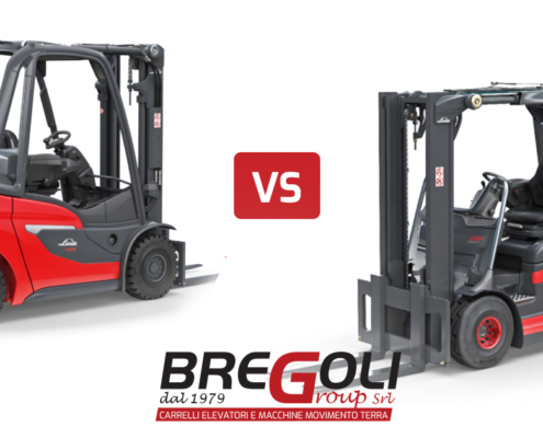 Meglio un carrello elevatore elettrico o uno termico?
